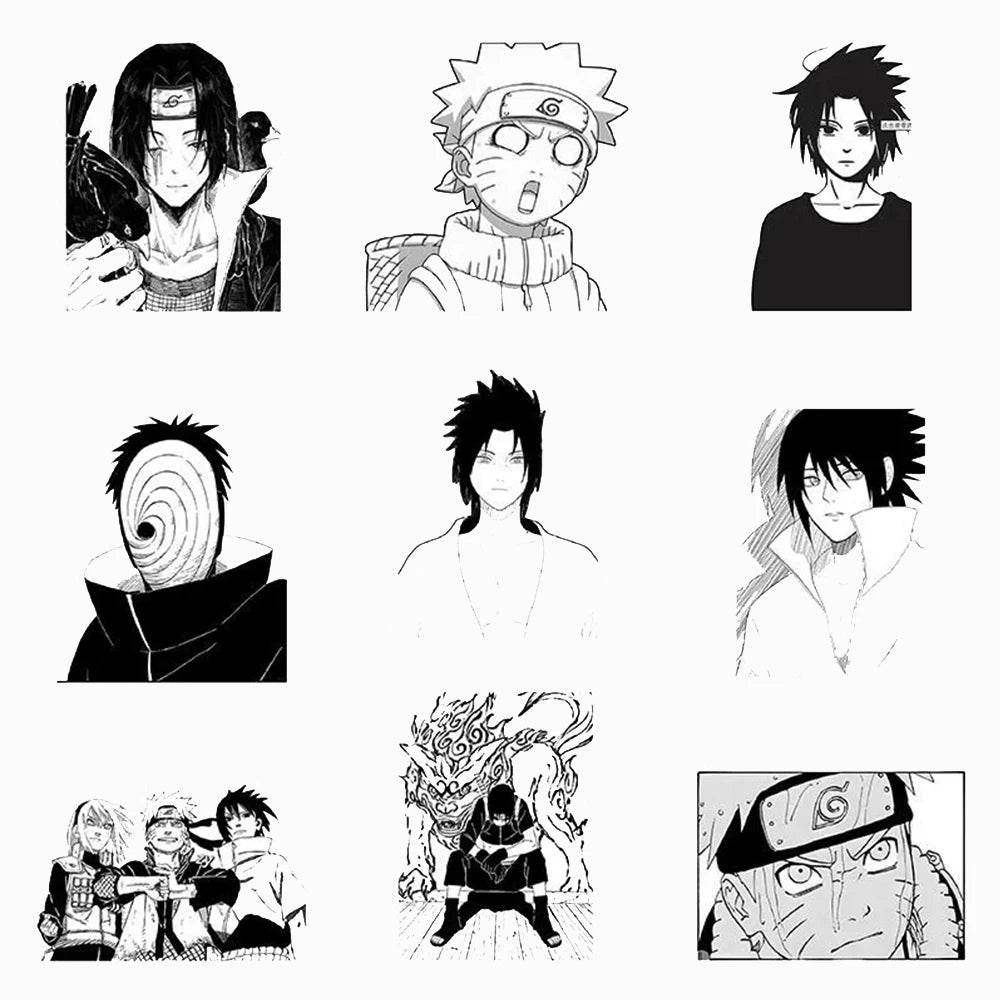 Naruto Graffiti Stickers