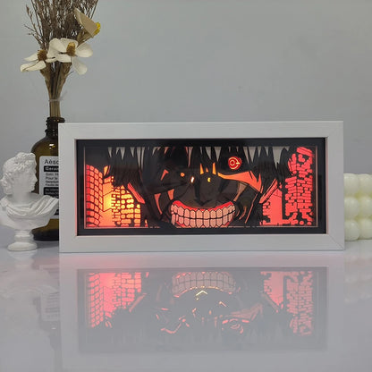 One Piece Zoro Shadow Box