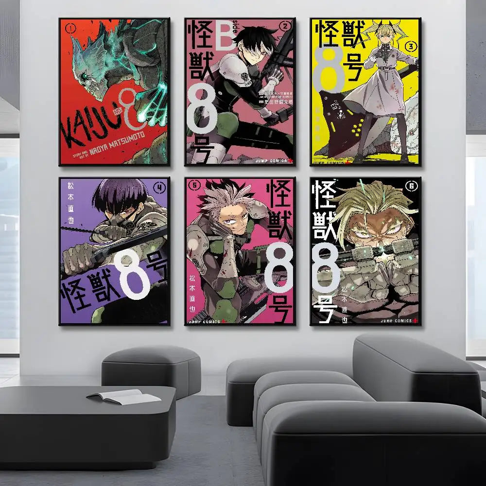 Kaiju No. 8 Vintage Poster