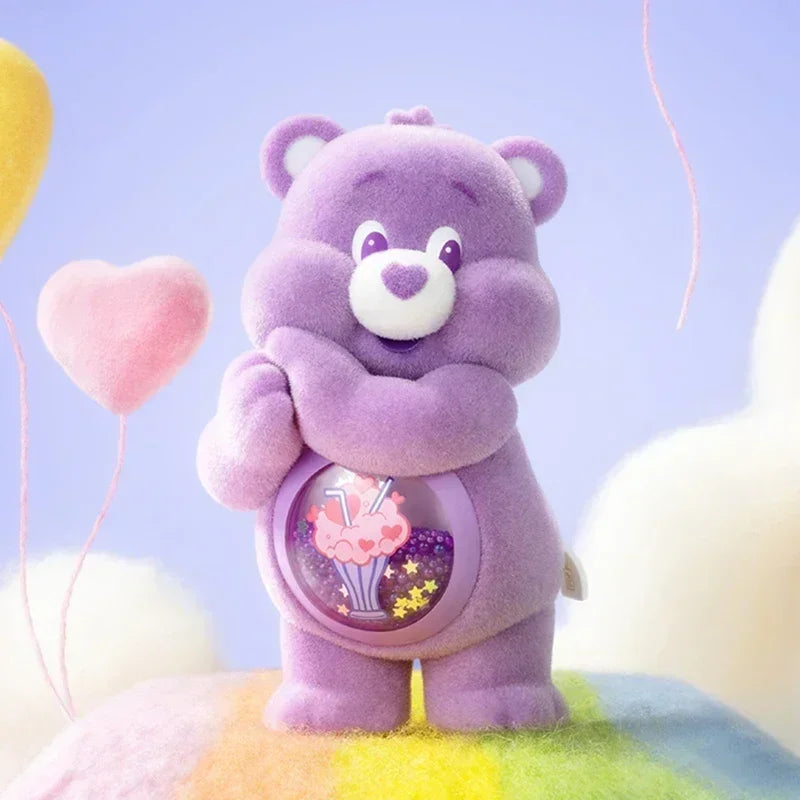 POP MART Care Bears Colorful Hugs Series Blind Box Toys Ornament Kawaii Anime Action Figure Doll Caixa Caja Surprise Mystery Box