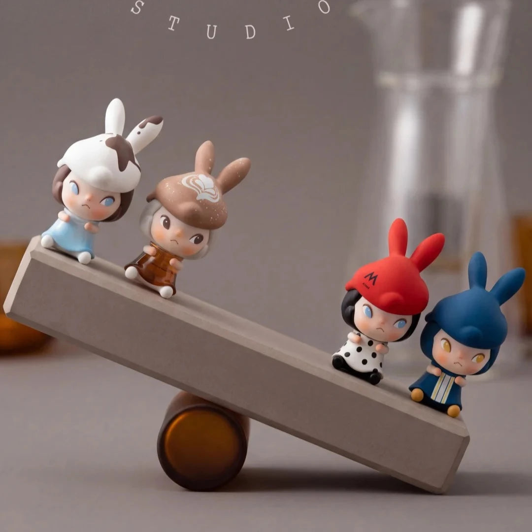 Genuine Sooya Mstand Coffee Beans Series Mini Figure Blind Box Ornament Collection Cute Toys Gift