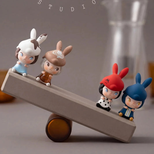 Genuine Sooya Mstand Coffee Beans Series Mini Figure Blind Box Ornament Collection Cute Toys Gift