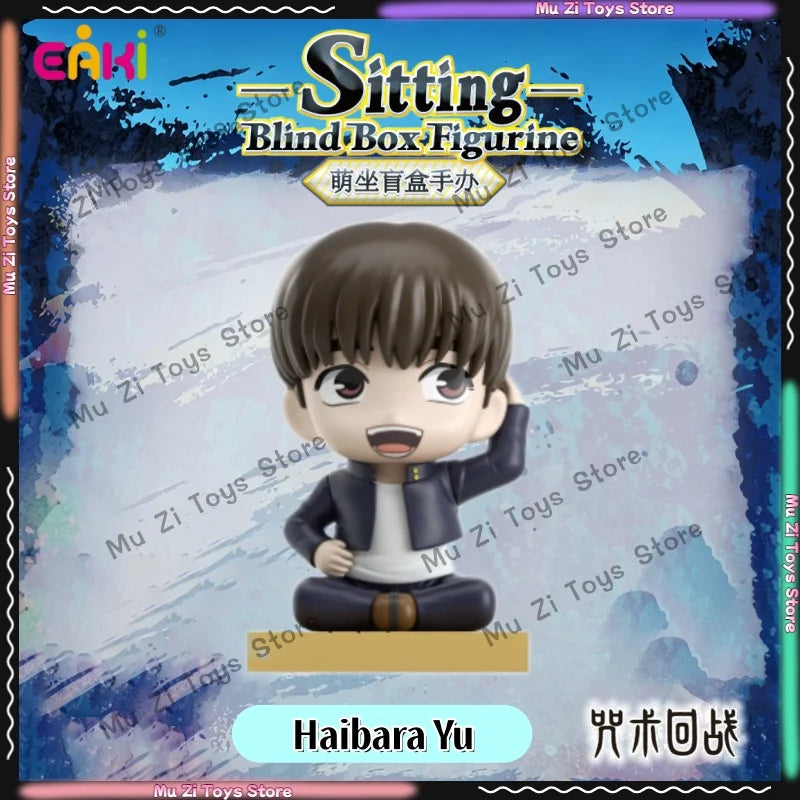 Genuine EAKI Jujutsu Kaisen Figurine Blind Box PVC Anime Action Figure Gojo Satoru Geto Suguru Fushiguro Toji Toy Gift