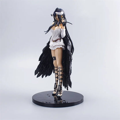 21cm Albedo Action Figures Black Wings Protector PVC Collectible