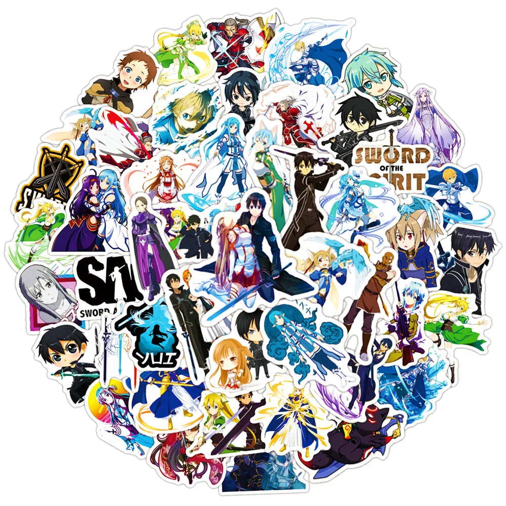 Sword Art Online Kirigaya Kazuto Stickers