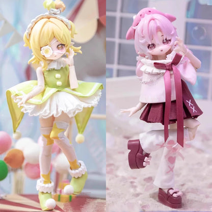 In Stock Minty Ocean Gem Series 1/8bjd Blind Box Movable Joint Doll Mystery Box Kawaii Action Anime Figure surprise Toy Gift