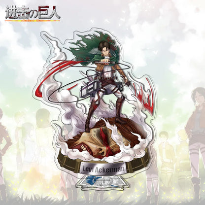 Attack on Titan Acrylic Stand 41-80 Anime Figure Custom Made One Piece Drop Shipping Wholesale Distributor Merchandise