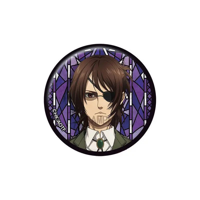 Attack on Titan Levi Ackerman Erwin Smith Anime Manga Series Character Metal Tin Pin Badge Collectible Merchandise Fan Gift