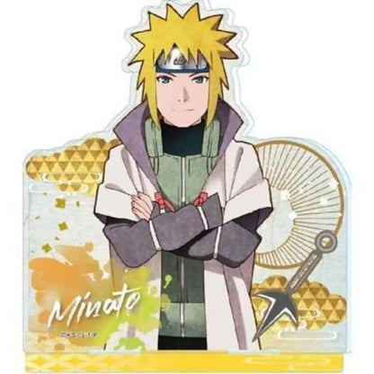 NARUTO Acrylic Stand Figure Uzumaki Naruto Gaara Anime Peripheral Cute Cartoon Exquisite Room  Desktop Ornament New Gifts