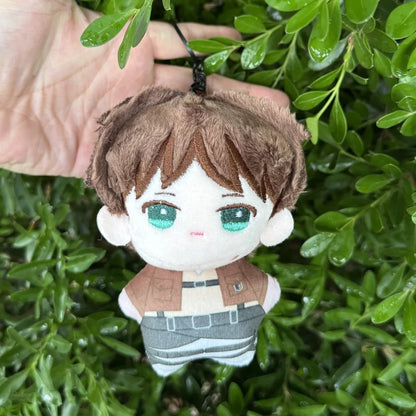Anime Attack on Titan Super Cute Plush Pendant Doll Bag Keychain Keyring Plush Doll Accessories Gift