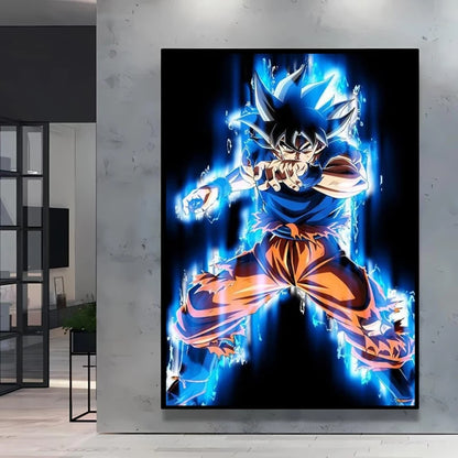 Classic Anime Canvas Printing Posters Dragon Ball Goku Vegeta HD Prints kids Gifts Aesthetic Poster Room wall Decor Pictures