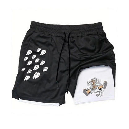 One Piece Luffy Gym Shorts