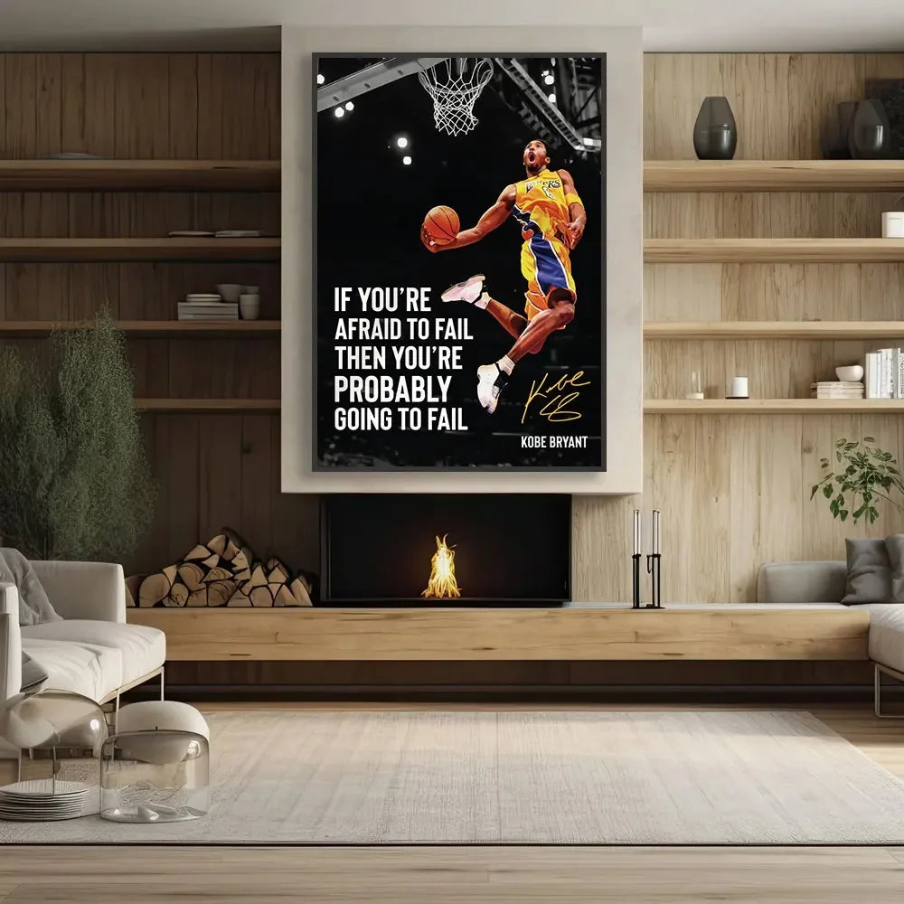 Jordan Kobe Canvas Print
