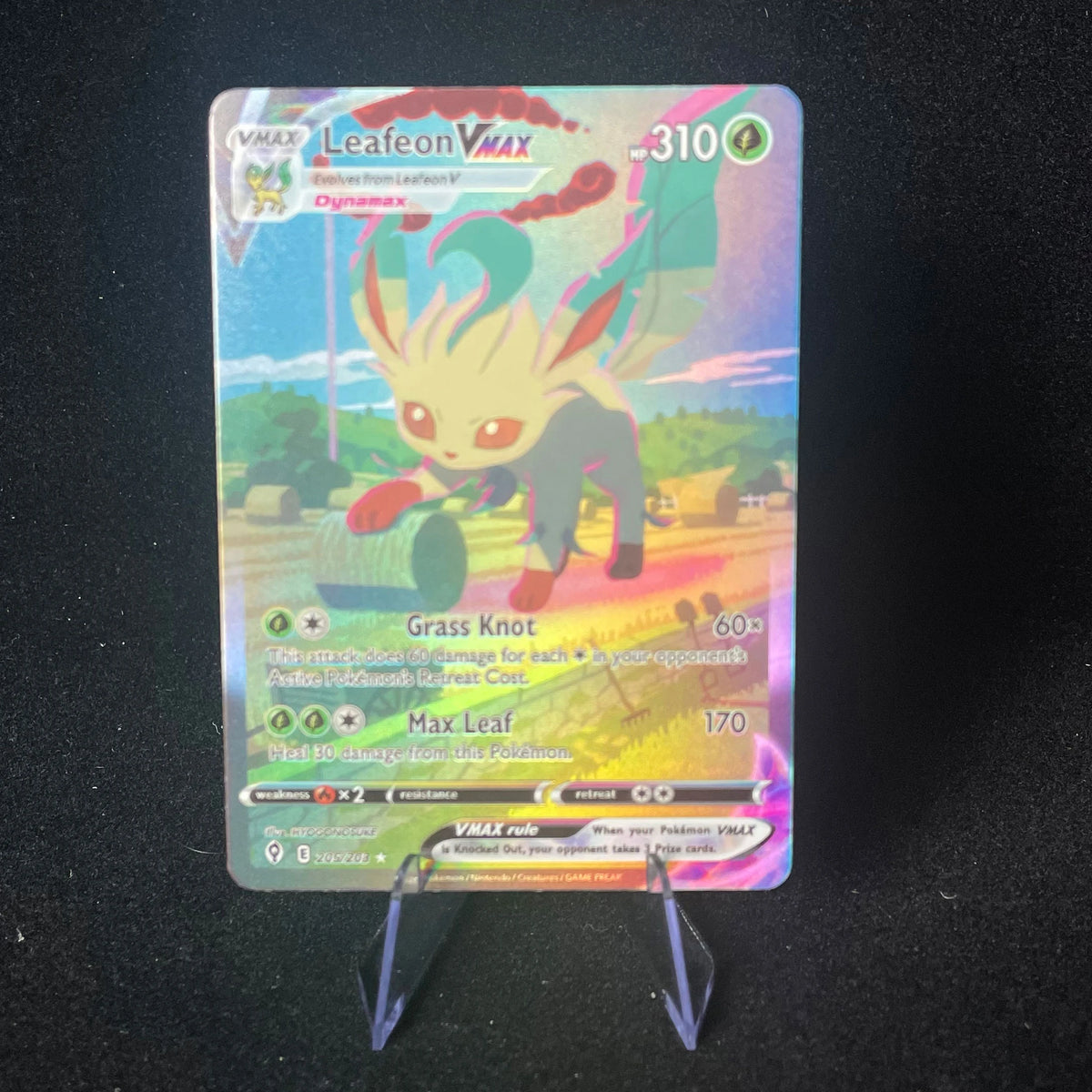 Pokemon Vaporeon Holographic Card