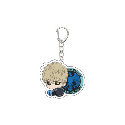 One Punch Man Saitama Keychain