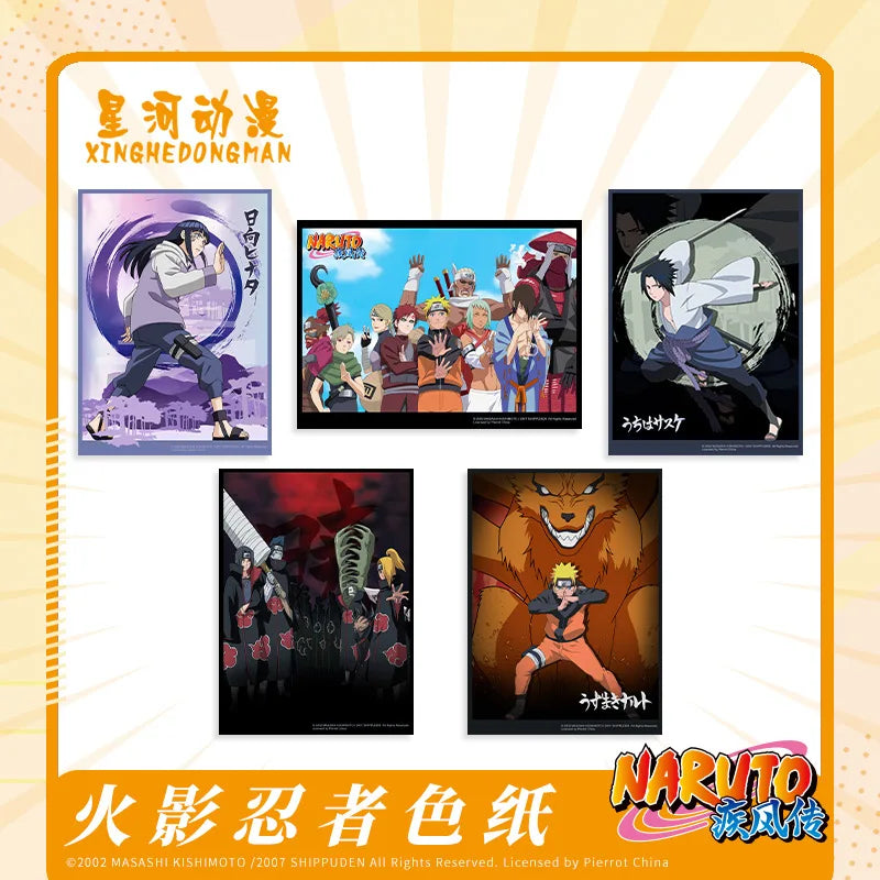 NARUTO Akatsuki Jinchuriki Sasuke Hinata China Official Authorization Cosplay Paper Standing Plates