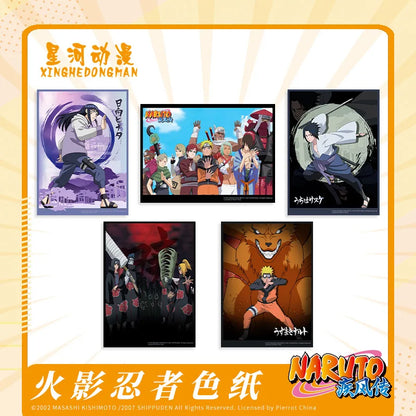 NARUTO Akatsuki Jinchuriki Sasuke Hinata China Official Authorization Cosplay Paper Standing Plates
