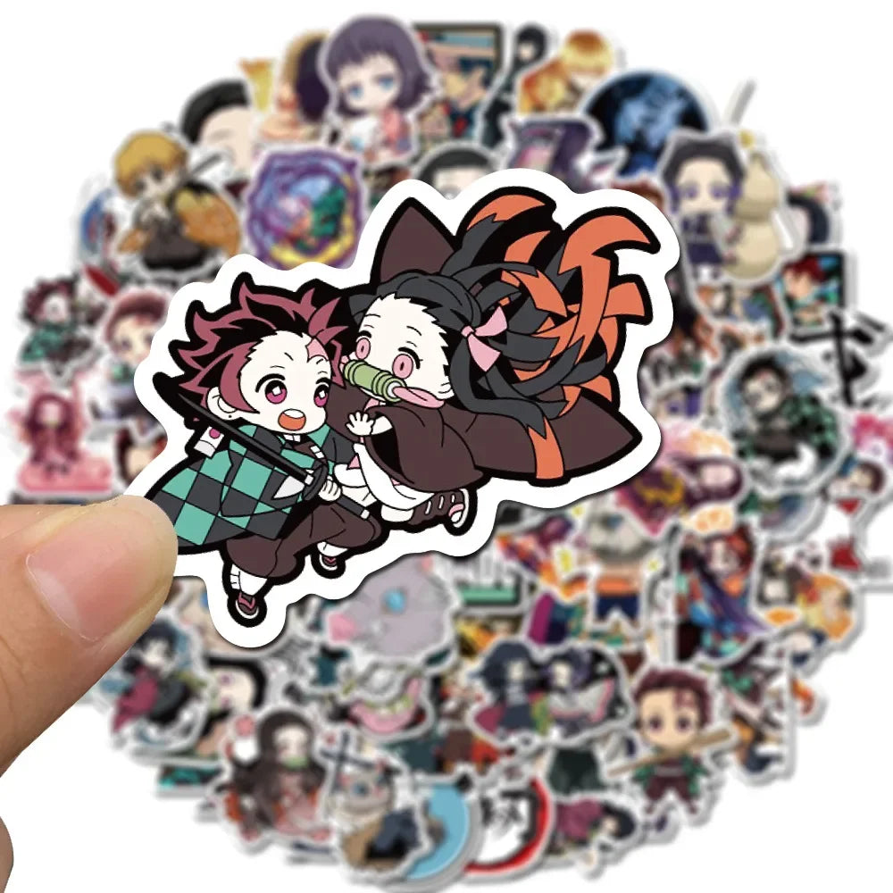 Demon Slayer Graffiti Stickers