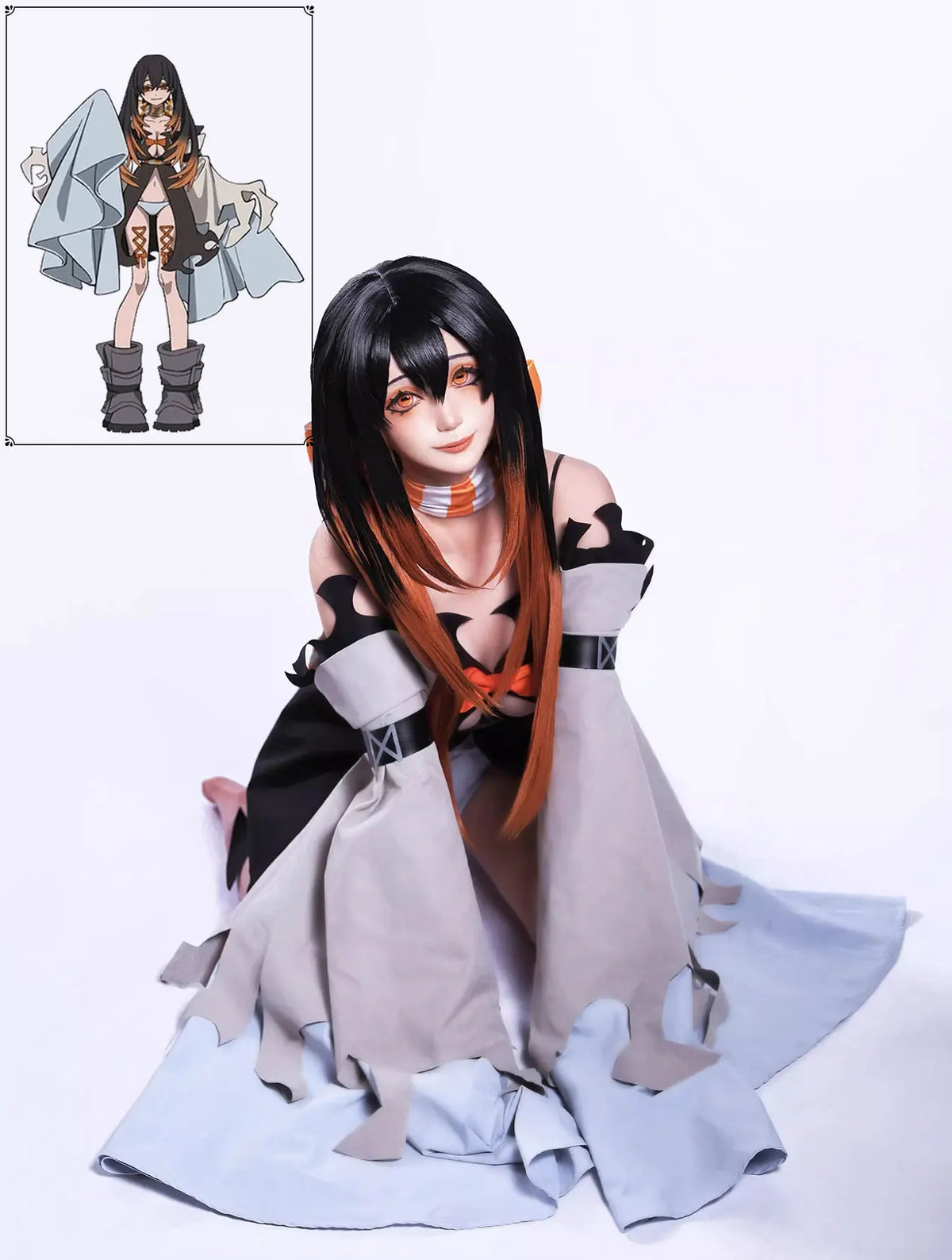 Ghost Cos Amor Cosplay Costume