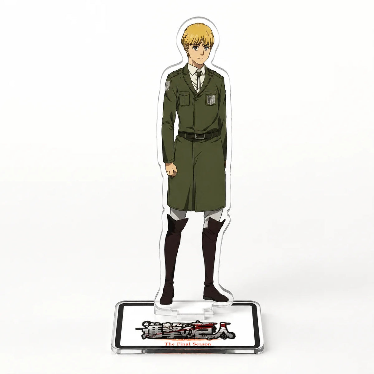 Attack On Titan Character Acrylic Stand Model Plate Anime Desktop Display Collectible Fan Gift Accessories Keychain Cartoon