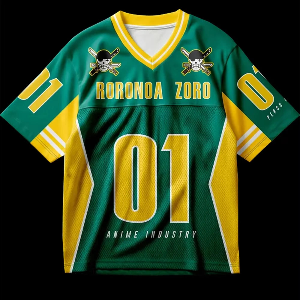 One Piece Zoro Oversized Jersey