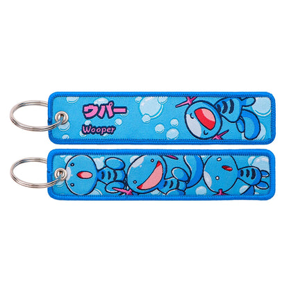 Anime Cute Animals Keyring