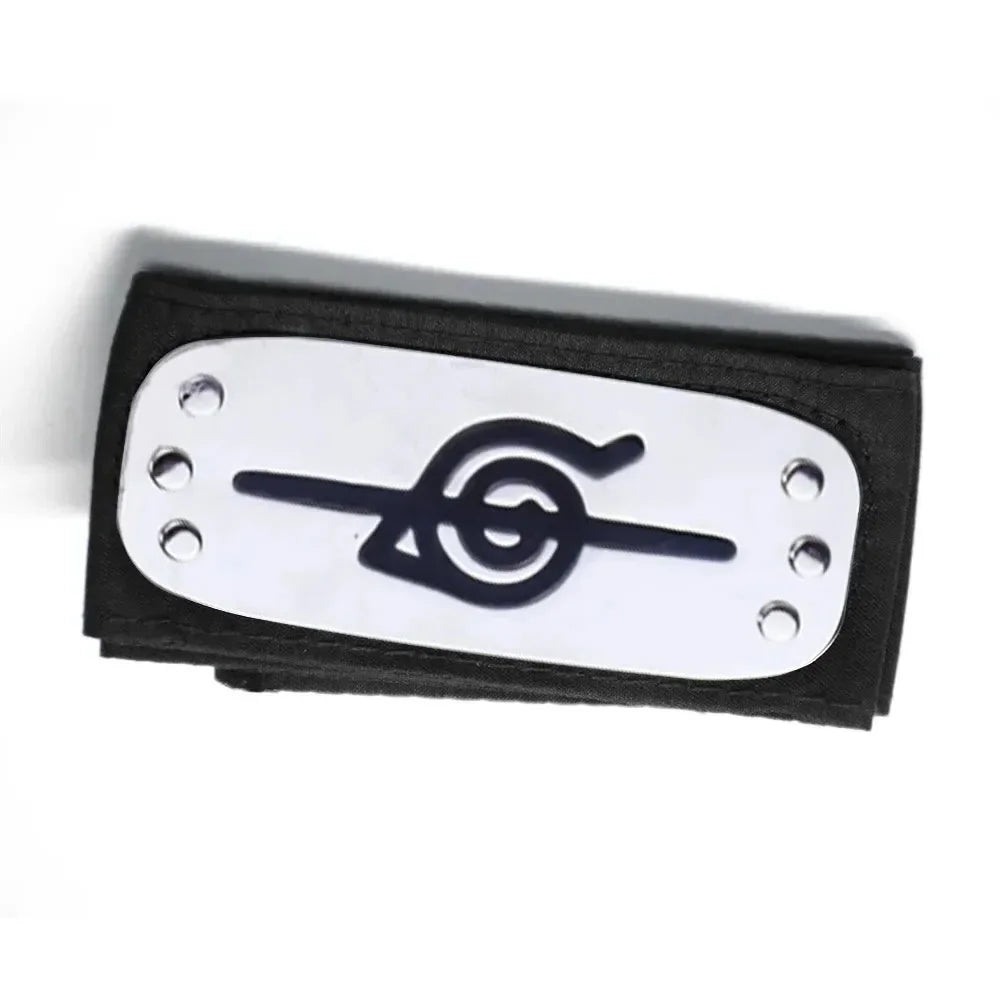 Bandai Naruto Kakashi Sasuke Headband rebel ninja Konoha protective forehead bandana cosplay anime Costume Accessories gift toy