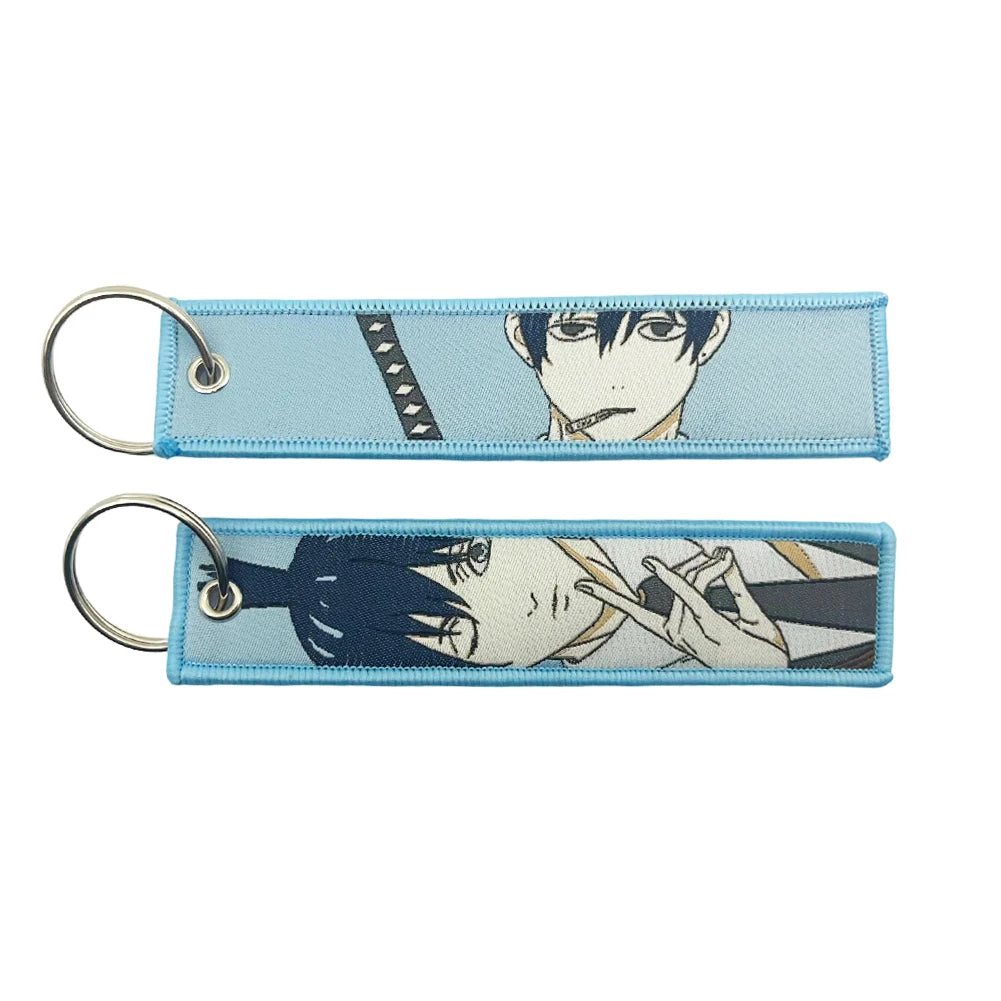 Anime Lock Keychain Pendant
