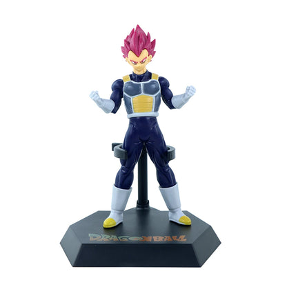 Anime Dragon Ball Z Super Saiyan Son Goku Vegeta Anime Action Figure Model Gifts Collectible Figurines for Kids 18cm