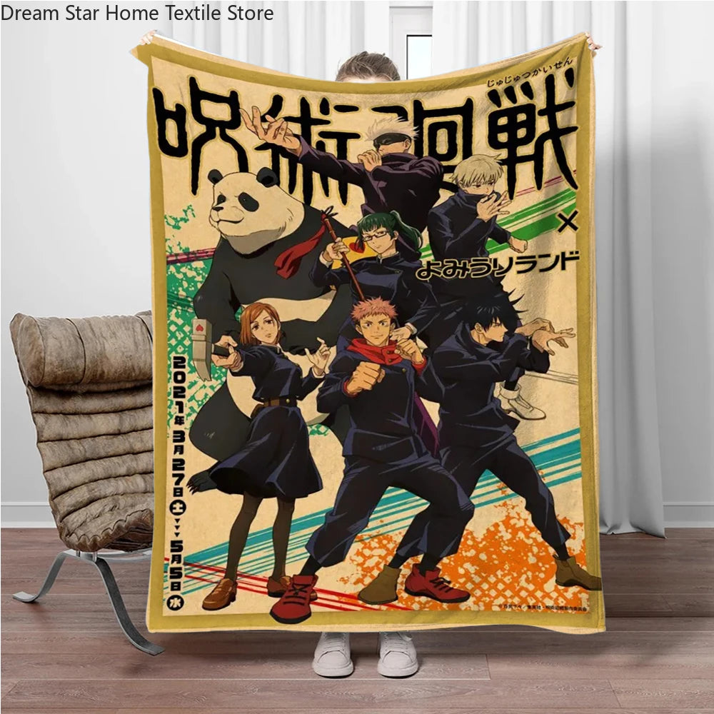 Jujutsu Kaisen Flannel Blanket