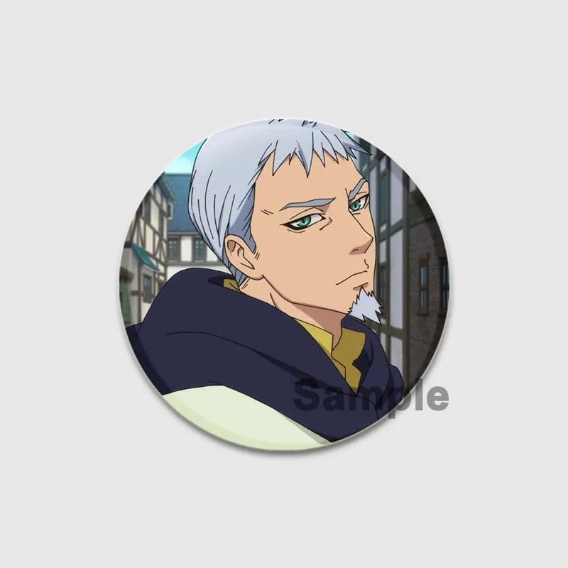 The Seven Deadly Sins Badge Brooch