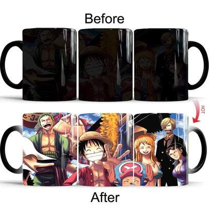 One Piece Luffy Color-Changing Mug
