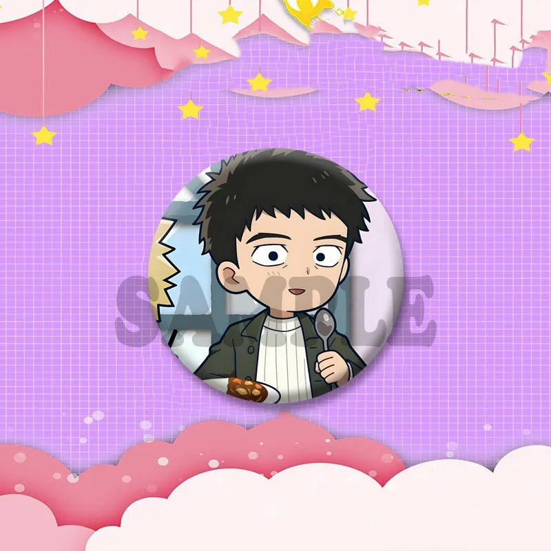 Mob Psycho 100 Character Lapel Pin