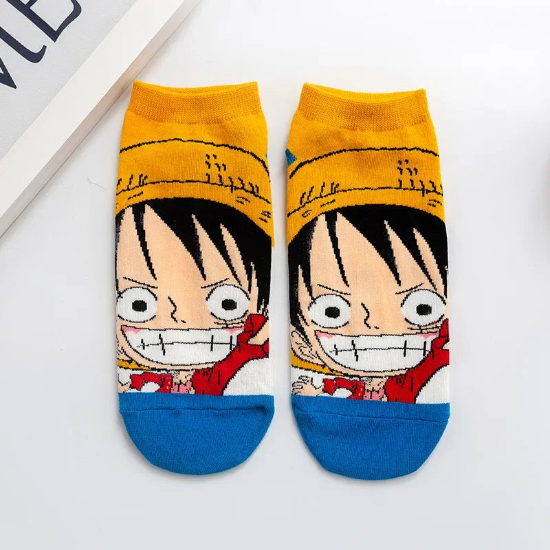 One Piece Luffy Boat Socks