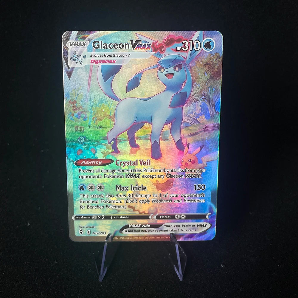 Pokemon Vaporeon Holographic Card