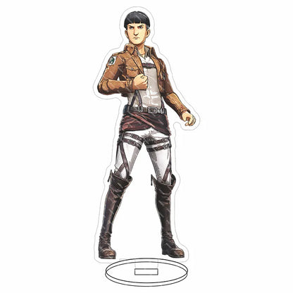 16CM Anime Acrylic Stand‌ Attack on Titan Connie Springer Mikasa Ackerman Eren Jaeger Armin Arlert Cos Figure Ornaments Gifts