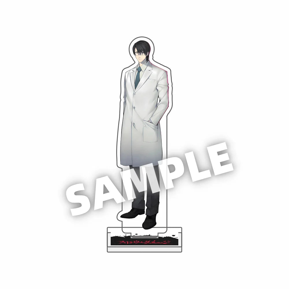 Anime Slow Damage cute 15CM acrylic keychains Model Figure figurine