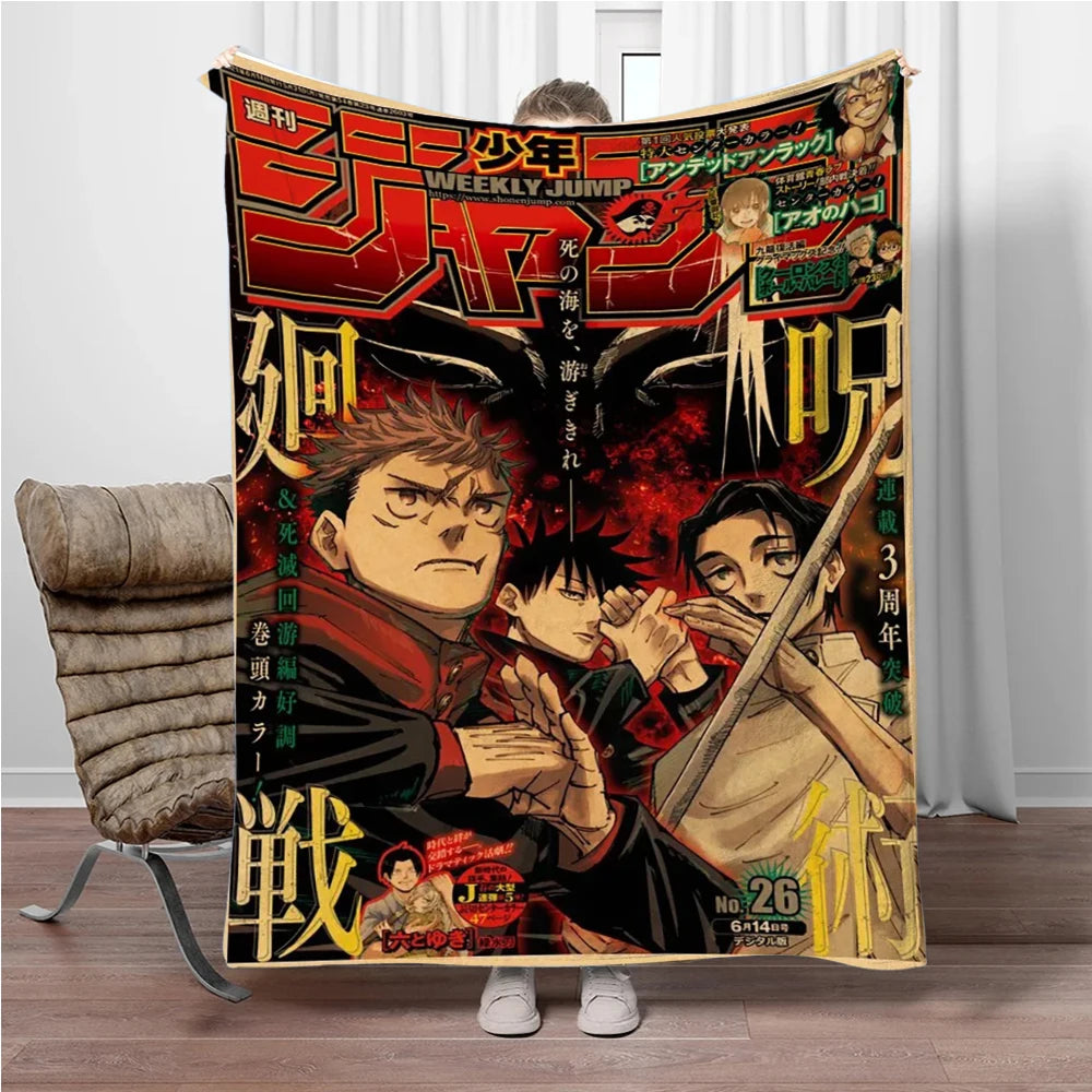 Jujutsu Kaisen Flannel Blanket