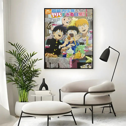 Mob Psycho 100 Mob Poster