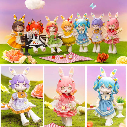 Bonnie Blind Box Toys Cute 1/12 Bjd Obtisu11 Jointed Doll Mystery Surprise Box Action Figure Kawaii Dolls Christmas Gift