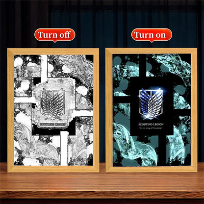 Attack On Titan Moon Lamp