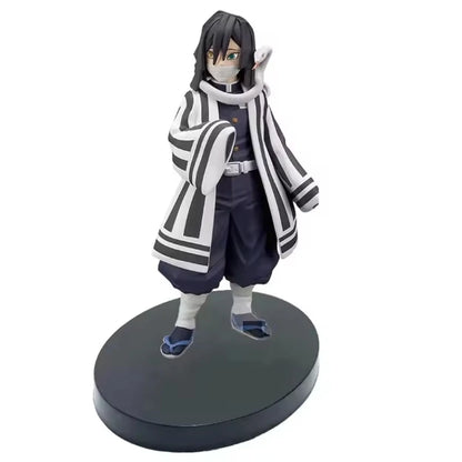 Anime Figure Demon Slayer Figures Kimetsu No Yaiba Doll Tanjiro Nezuko Zenitsu Figurine Inosuke Warrior Action Figure Model Toys