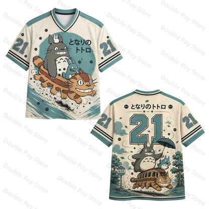 My Neighbor Totoro V-Neck Jersey