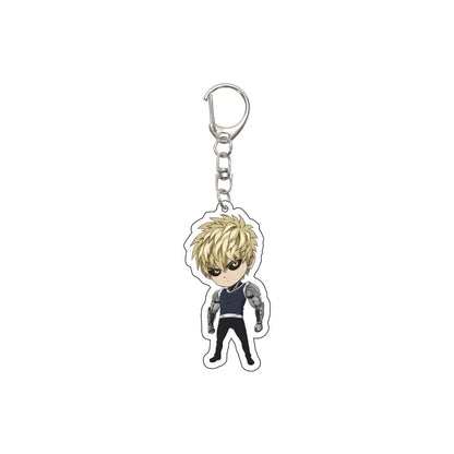 One Punch Man Saitama Keychain