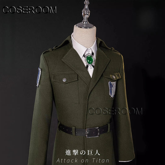 COSEROOM-R Attack on Titan Shingeki no Kyojin Survey Corps Team Cosplay Costume Halloween Party Role Play Outfit