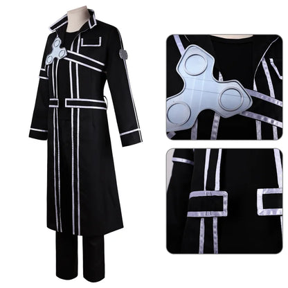 Sword Art Online Kirito Cosplay Suit