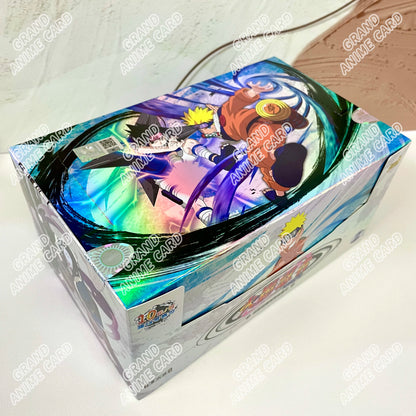 KAYOU Genuine Naruto Cards T2W9 T4W8 Booster Box Anime TCG Rare SE BP CR MR Ninja World Fight Chapter Collection Kids Toy Gift