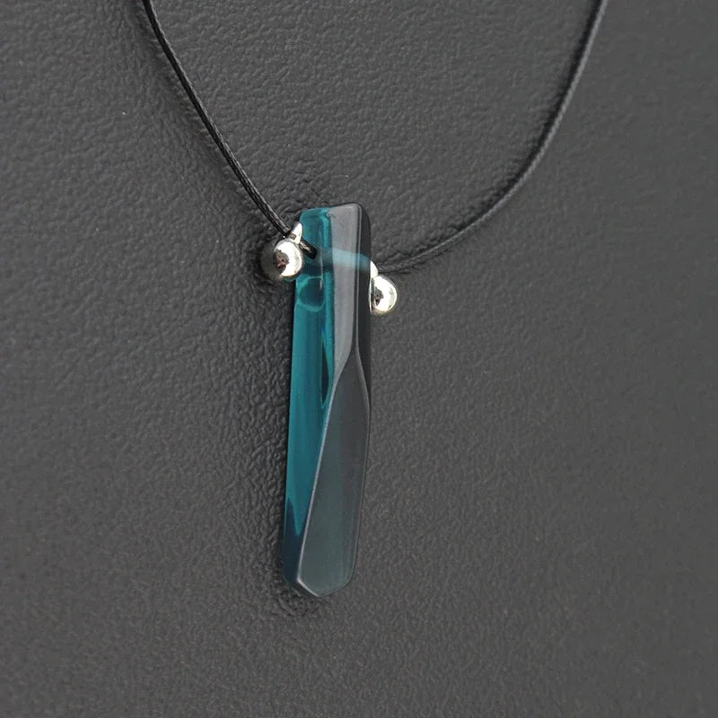 Hokage Tsunade Gemstone Nature Jade Pendant Uzumaki Charms Necklace Halskette Anime Cosplay Prop Jewelry