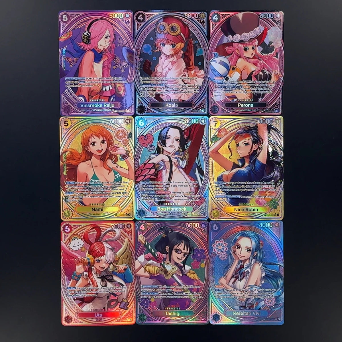One Piece Heroins Foil Cards