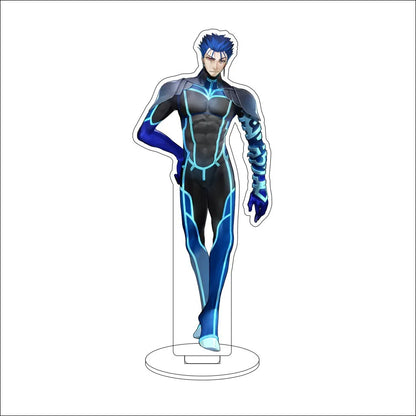 16CM Anime Fate/stay night Altria Pendragon Rin Tohsaka Illyasviel von Einzbern Cos Acrylic Figure Stand Ornaments Gifts